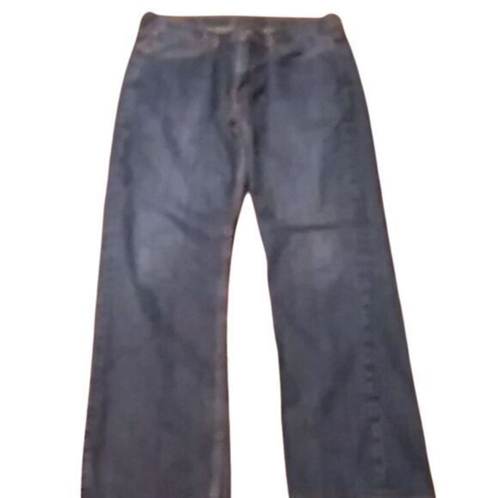 Classic Levi's 505 Regular Fit Straight Leg Jeans Dark Wash Denim